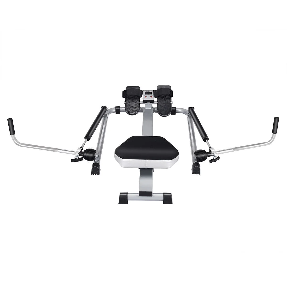 Exercise Rowing Machine Rower W/Adjustable Double Hydraulic Resistance Home Gym