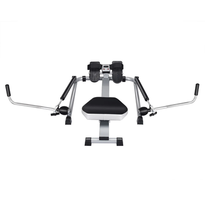 Exercise Rowing Machine Rower W/Adjustable Double Hydraulic Resistance Home Gym